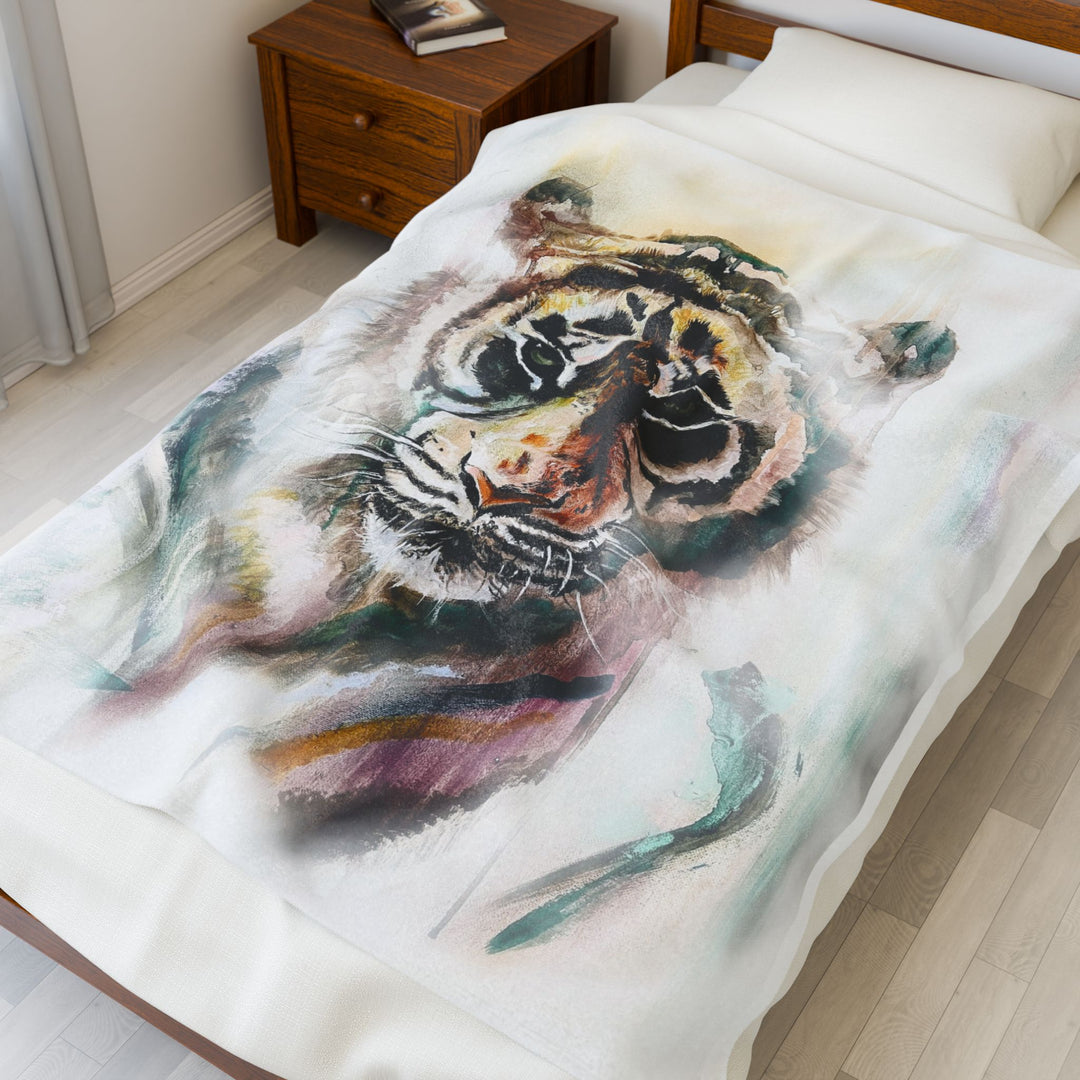 “Colours of Triumph” Velveteen Plush Blanket